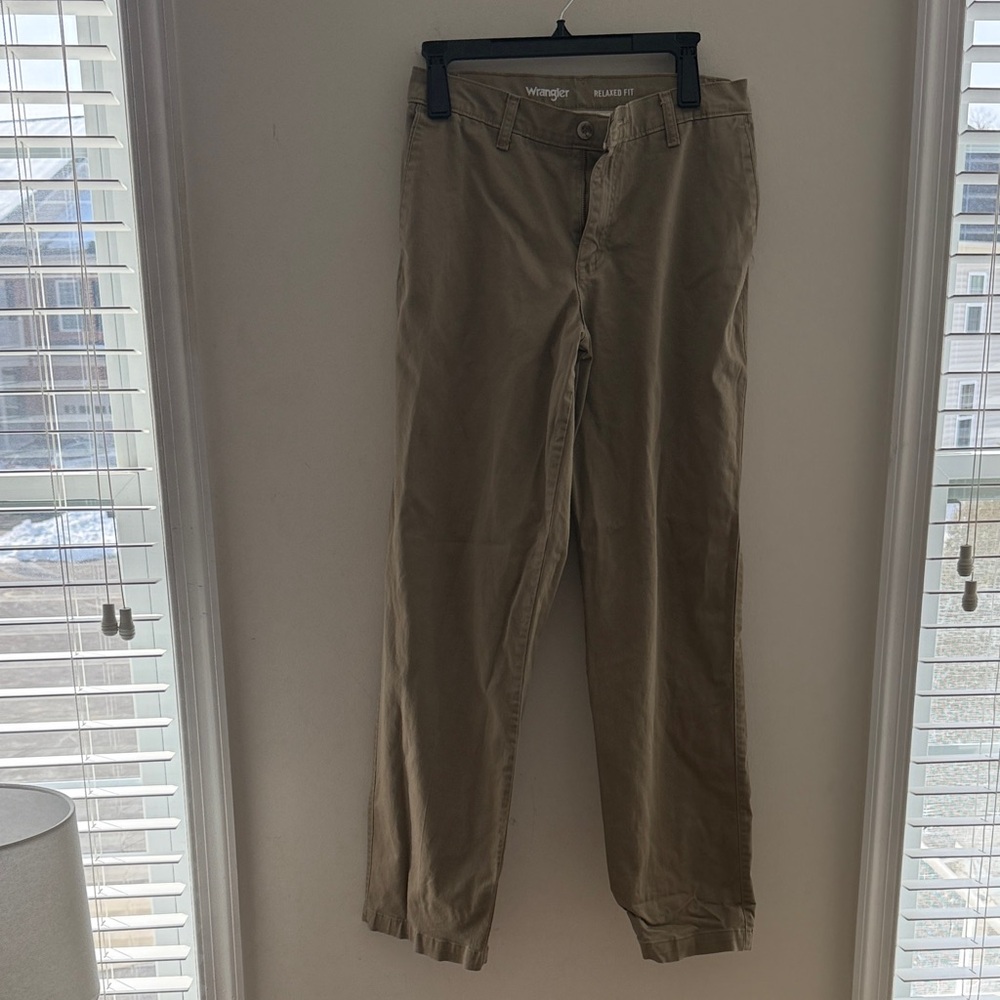 Wrangler Men's Khaki Chinos